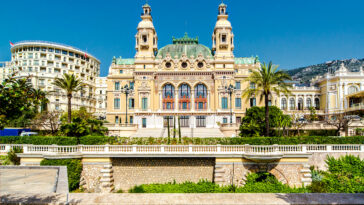Monte-Carlo Casino and Opera House, Monaco photo via DepostPhotos