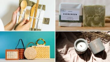 Shopping items from locally-made eco-friendly goods, wellness products, accessories, and more