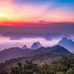 Sunrise in Guilin China