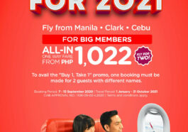 AirAsia offers Buy 1 Take 1 for 2021