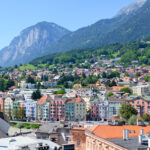 Cityscape of Innsbruck in Austria photo via Depositphotos