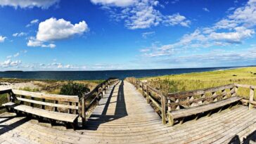Crane Beach in Massachusetts by Vinphin via Wikipedia CC