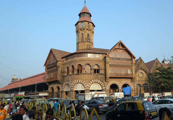 Crawford market, built in the days of the British Raj, now officially renamed Mahatma Jyotiba Phule Market photo via Depositphotos
