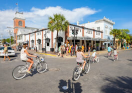 Duval Street in Key West Florida photo via Depositphotos