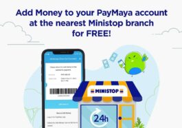 How do I add money to my PayMaya via Ministop?