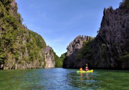 Kayaking at El Nido's Big Lagoon
