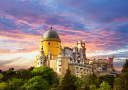 Pena Palace, Sintra, Portugal photo via Depositphotos