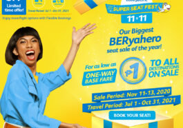 Cebu Pacific Piso Fare Seat Sale 2020