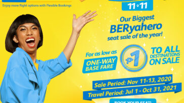 Cebu Pacific Piso Fare Seat Sale 2020