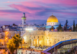 Jerusalem Old City at Temple Mount photo via Depositphotos