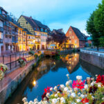 Colmar city in France photo via Depositphotos