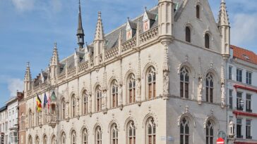 Kortrijk City Hall by Trougnouf via Wikipedia CC