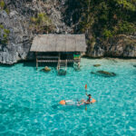 Kayaking in Twin Lagoon, Coron Palawan photo via Depositphotos
