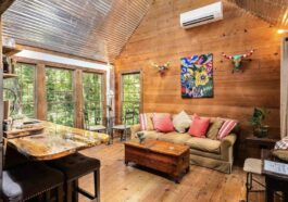 Twinkly Light Cabin Airbnb in Macon Georgia