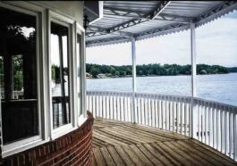 Airbnb with a view of Lake Oliver