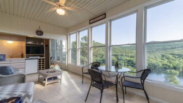 Branson Condo Airbnb with Sunroom and fantastic view