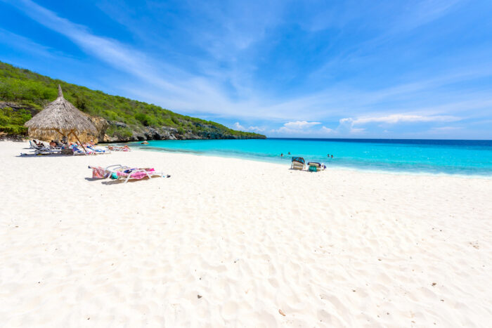 Cas Abao Beach in Curacao photo via Depositphotos