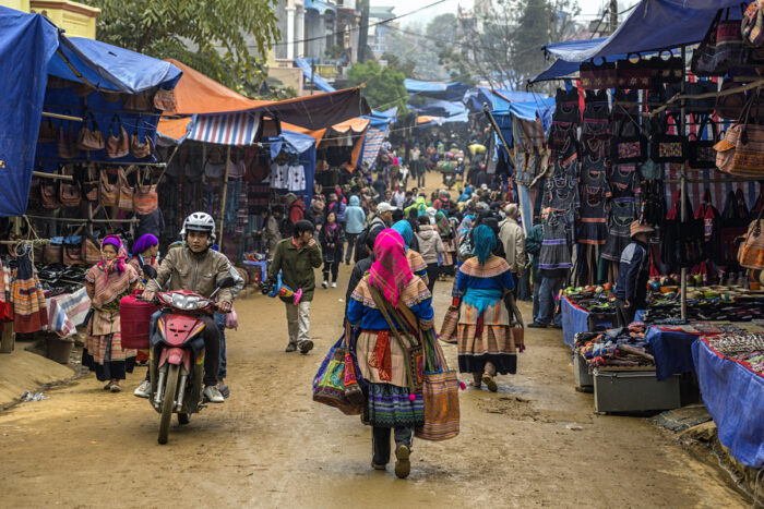 Sapa Market photo via Depositphotos
