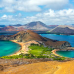 View from Bartolome Island photo via Depositphotos