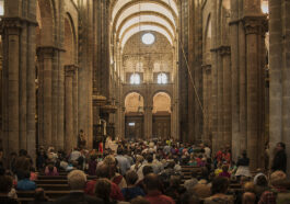 We attended the noontime Mass packed to the rafters.