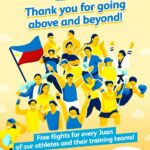 Cebu Pacific gifts Philippine Olympic delegation with free flights