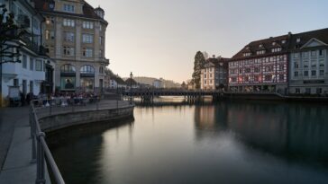 Lucerne Old Town by Ivo Raeber via Unsplash