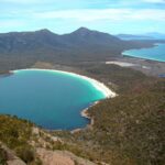 Freycinet Wineglass Bay And Promise Bay by Bjorn Christian Torrissen via Wikimedia cc
