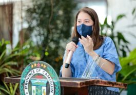 Tourism Secretary Berna Romulo-Puyat is in Camiguin to oversee the vaccination roll-out for the tourism workers of the province in preparation for its safe reopening to tourists on October 25, 2021. Puyat is joined by Camiguin Governor Jurdin Jesus Romualdo and Mambajao Mayor Yñigo Jesus D. Romualdo