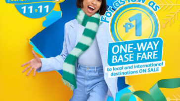 Cebu Pacific PISO sale this 11.11 