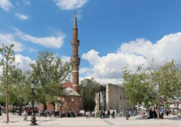 Haci Bayram Mosque by Bernard Gagnon via Wikimedia cc