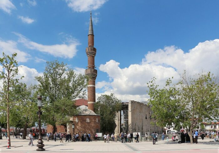 Haci Bayram Mosque by Bernard Gagnon via Wikimedia cc