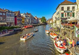 River Lieve Ghent photo via Pixabay