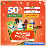 Unilever and Shopee invite Filipinos to their biggest 11.11 Share-lebration