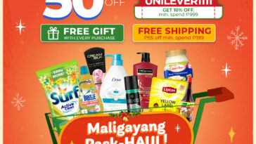 Unilever and Shopee invite Filipinos to their biggest 11.11 Share-lebration