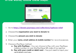 How to Donate using Credit, Debit and Prepaid Card using your PayMaya account