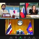 Tourism Secretary Berna Romulo-Puyat (upper right) shared that the recognition of Philippine hotels and cities by the 2022 ASEAN Tourism Standards Awards is a reflection of the commitment of the industry to maintain the highest standards of tourism despite the pandemic.