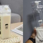 FamilyMart is giving away this limited-edition Kohi-san acrylic bottle for free until the end of January.