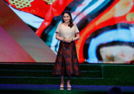 Tourism Secretary Berna Romulo-Puyat at the closing ceremony of the 21st Global Summit of the World Travel and Tourism Council (WTTC).