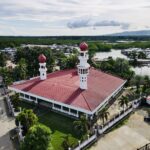 Aerial photo of Taluksangay Mosque