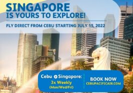 Cebu Pacific adds flights to Singapore from Manila and Cebu