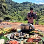 Chef Chavi Romawac at the Mountain Cookout in Abra