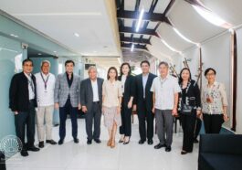 L-R: Capt Manuel Antonio L Tamayo DG, CAAP; Usec Elmer Sarmiento, Usec. for Maritime; DOT Usec. Shalimar Tamano; DOTr Sec. Jaime J. Bautista; DOT Sec Christina Garcia Frasco; DOT Usec. Shereen Pamintuan; Mr. Cesar Chong, GM MIAA; Usec. Roberto O. Lim, Usec for Aviation and Airports; DOT Asec. Verna Buensuceso; DOT Asec. Rica Bueno