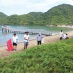 Coastal cleanup participants from Pico de Loro Beach and Country Club and Pico Sands Hotel team members, select guests, and Yanarra Watersports and Tour Services at Pico Beach.