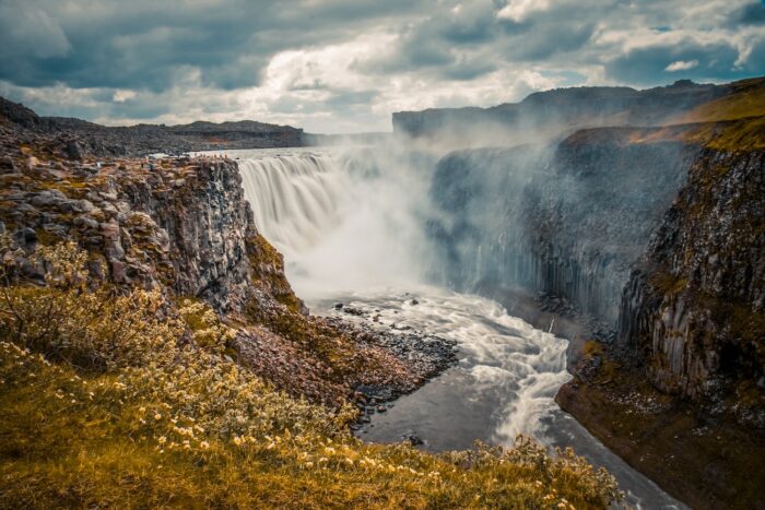 Dettifoss Waterfall by Richard Dorran via Unsplash