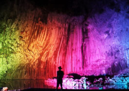Illuminated Genbudo Cave