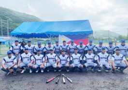 RP Blu Boys, Philippines National Men’s Softball team Photo credit: Coach Apol Rosales