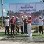 Department of Tourism (DOT) Secretary Christina Garcia Frasco and Tourism Infrastructure and Enterprise Zone Authority (TIEZA) Chief Operating Office Mark T. Lapid led the groundbreaking ceremony a Tourist Rest Area (TRA) that will soon rise at the City Hall complex in Penaplata, Island Garden City of Samal in Davao del Norte.