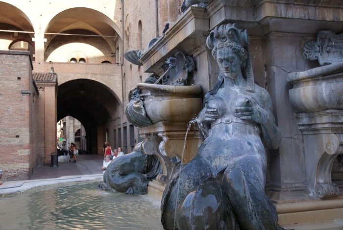 The Fountain of Neptune at Piazza Maggiore