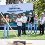 Following the momentous groundbreaking ceremonies in Manolo Fortich, Bukidnon; Island Garden City of Samal, Davao del Norte; and Carmen, Cebu, Department of Tourism (DOT) Secretary Christina Garcia Frasco today (October 8) spearheaded the establishment of the Tourist Rest Area (TRA) in the municipality of Medellin in Cebu.