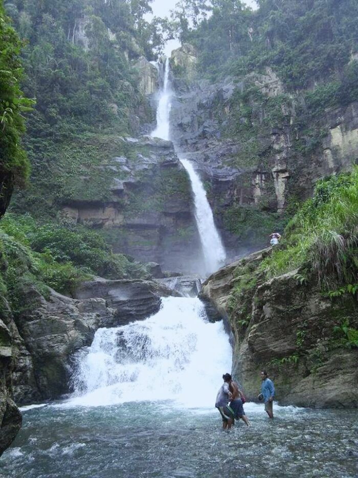 Malumagpak Falls photo via Manurigao FB Page